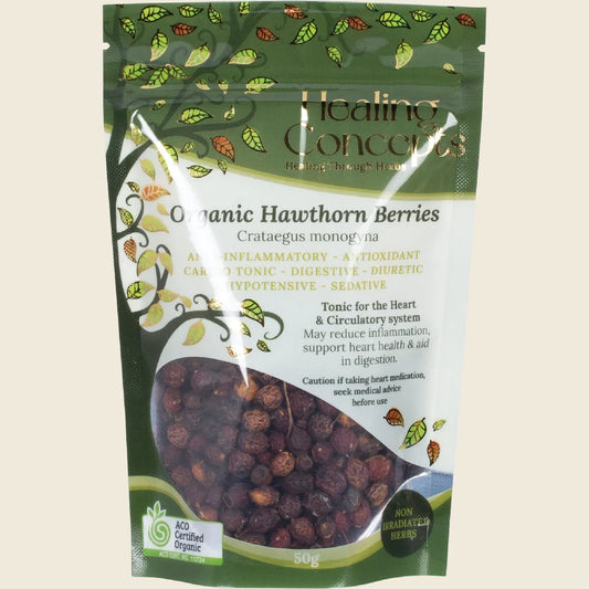 Healing Concepts Organic Hawthorn Berries 50g