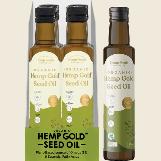 Organic Hemp Gold Seed Oil 6x250ml