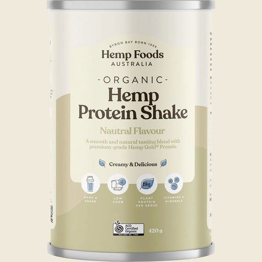 Organic Hemp Protein Shake Natural 420g