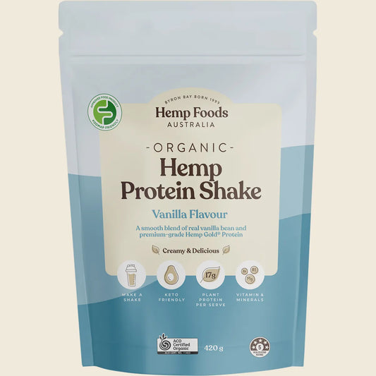 Organic Hemp Protein Shake Vanilla 420g