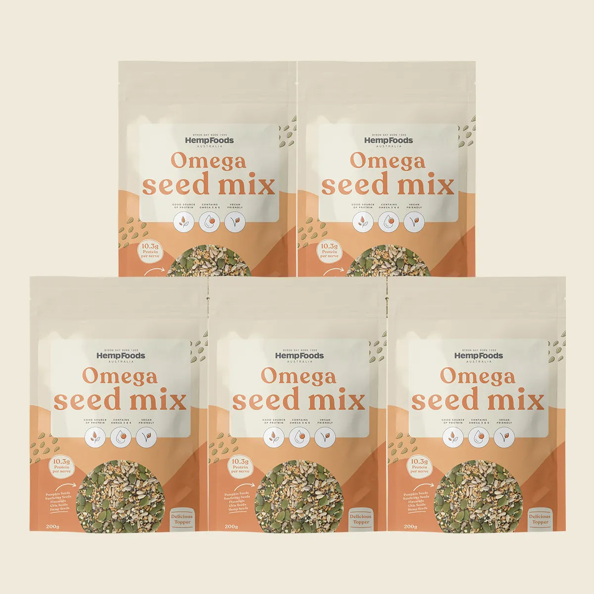 Omega Seed Mix 5x200g