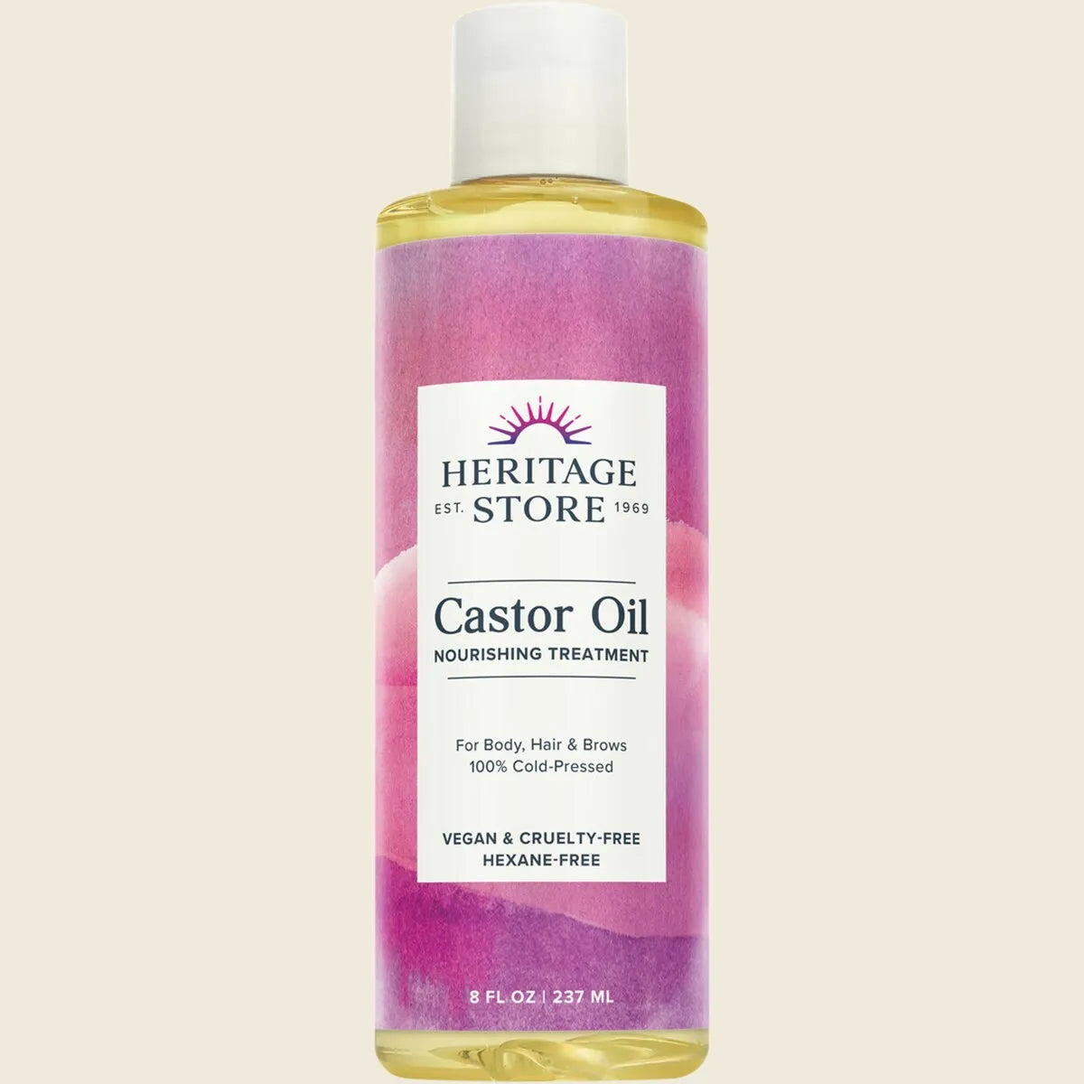 Castor Oil 100% Cold Pressed 237ml