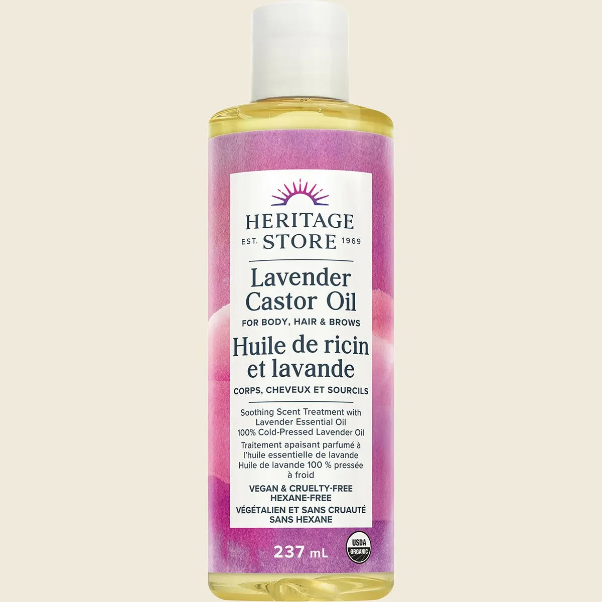 Lavender Castor Oil 237ml
