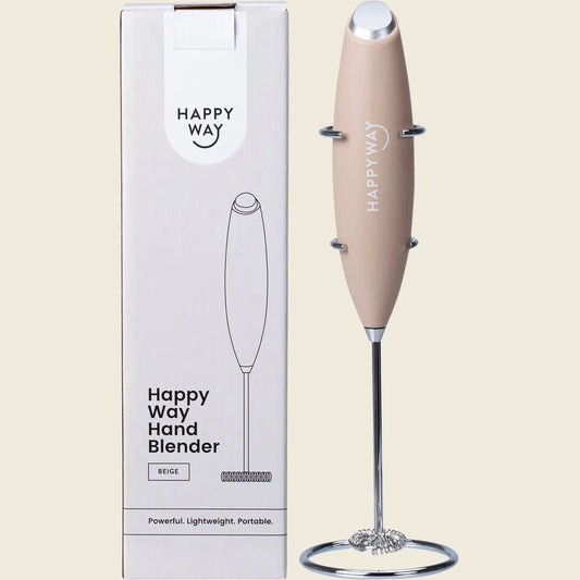 Hand Blender Beige with Stand