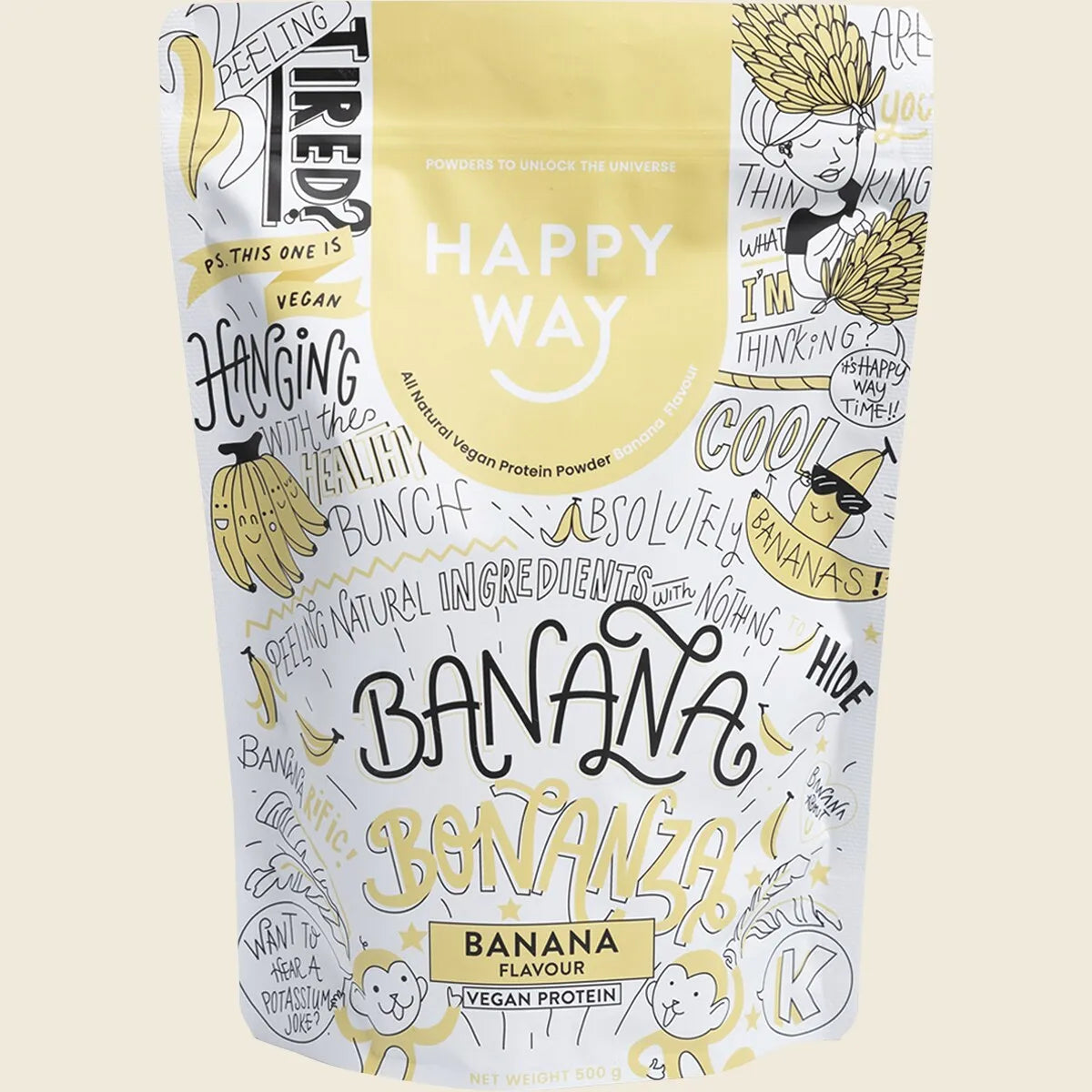 Vegan Protein Powder Banana 500g