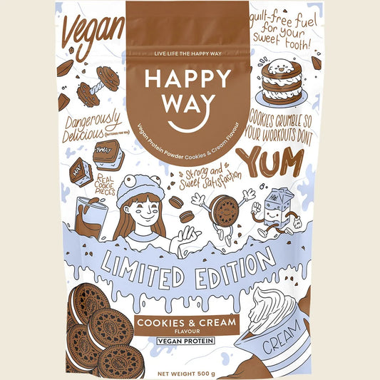 Vegan Protein Powder Cookies & Cream 500g