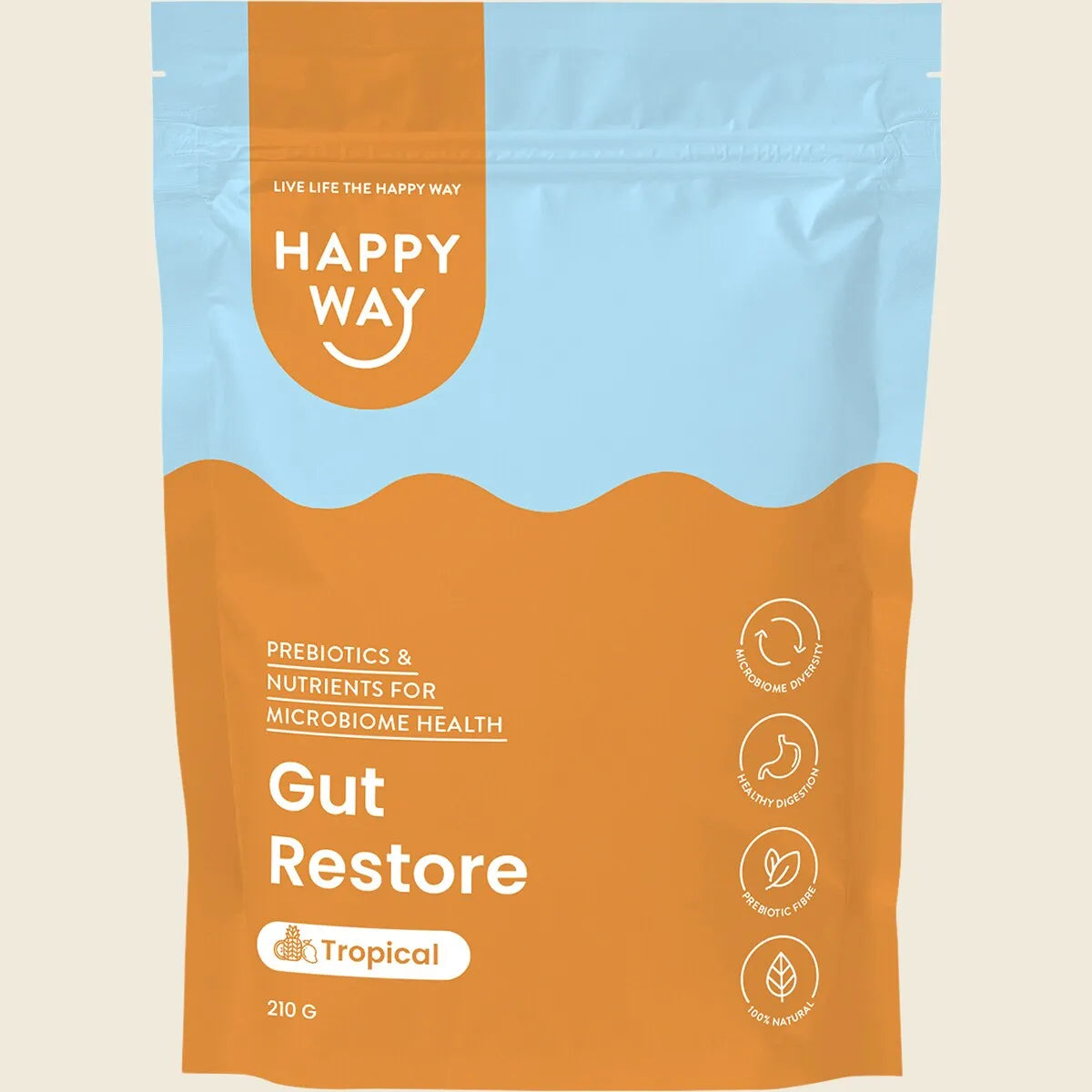 Gut Restore Powder Tropical 210g