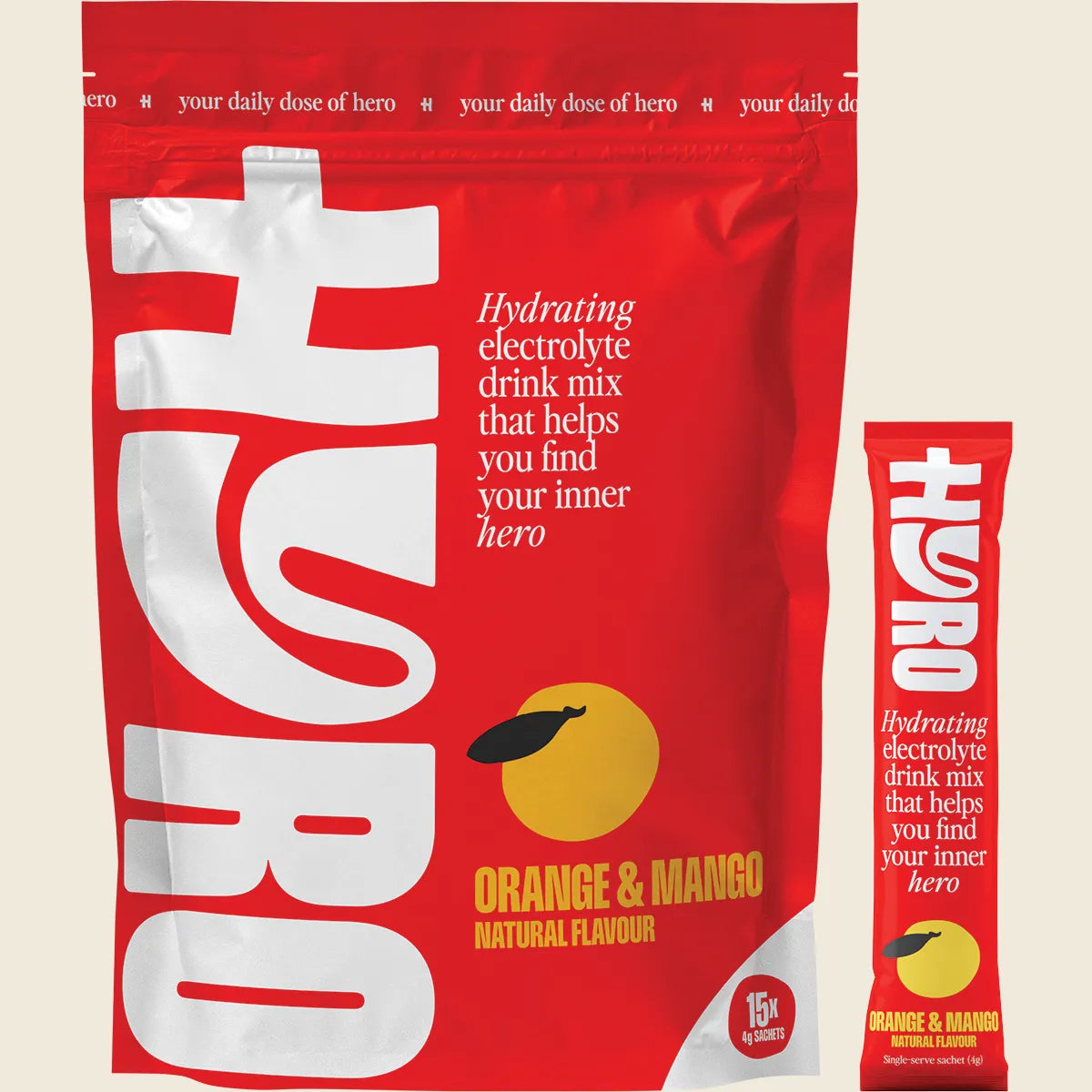 Electrolyte Sachets Orange Mango Hasta 15x4g