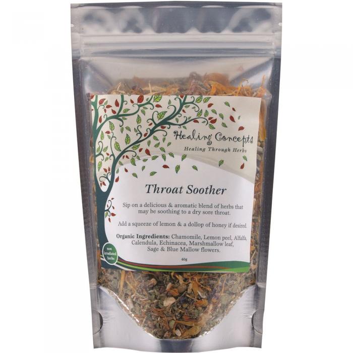 Healing Concepts Organic Blend Throat Soother 40g