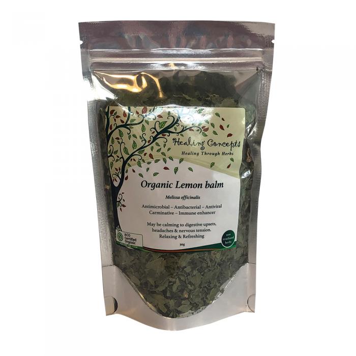 Healing Concepts Organic Lemon Balm 30g