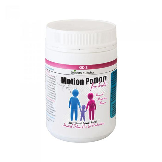 Health Kultcha Motion Potion For Kids Raspberry 250g