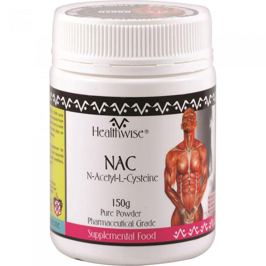 Healthwise Nac (n-acetyl-l-cysteine) 150g