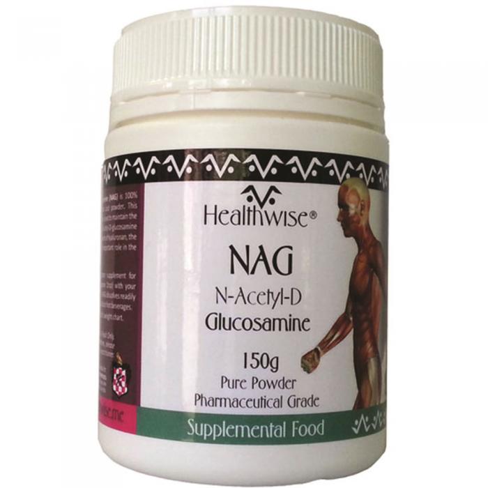 Healthwise Nag (n-acetyl-d Glucosamine) 150g