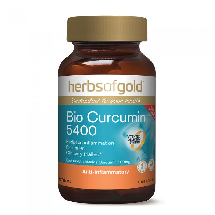 Herbs Of Gold Bio Curcumin 5400 60t