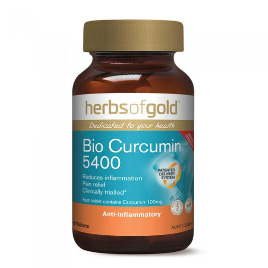 Herbs Of Gold Bio Curcumin 5400 60t