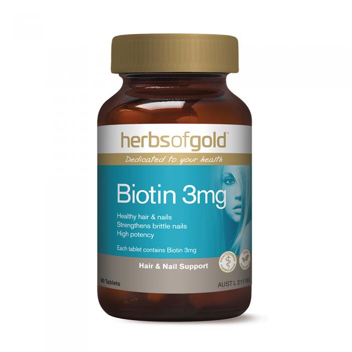 Herbs Of Gold Biotin 3mg 60t