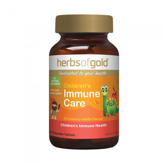Herbs Of Gold Childrens Immune Care Chewable 60t
