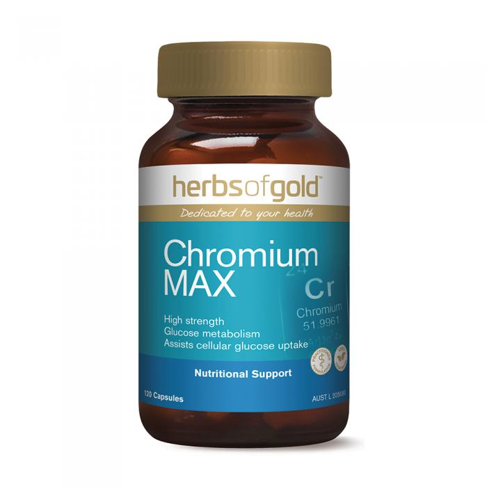 Herbs Of Gold Chromium Max 120c