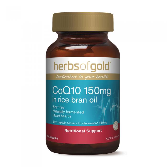 Herbs Of Gold Co Q10 150mg 60c