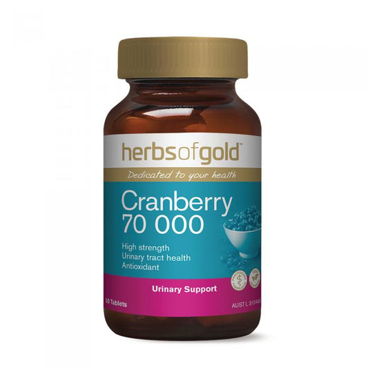 Herbs Of Gold Cranberry 70 000 50t
