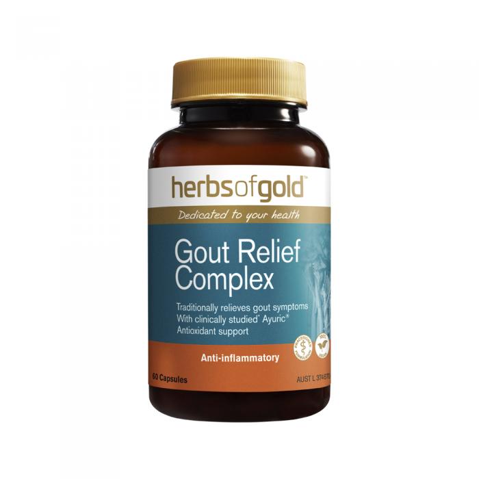 Herbs Of Gold Gout Relief Complex 60vc