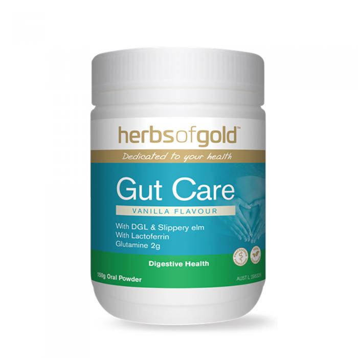 Herbs Of Gold Gut Care Vanilla Oral Powder 150g