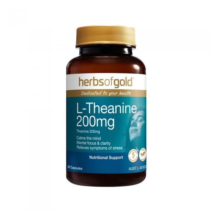 Herbs Of Gold L-theanine 200mg 30c