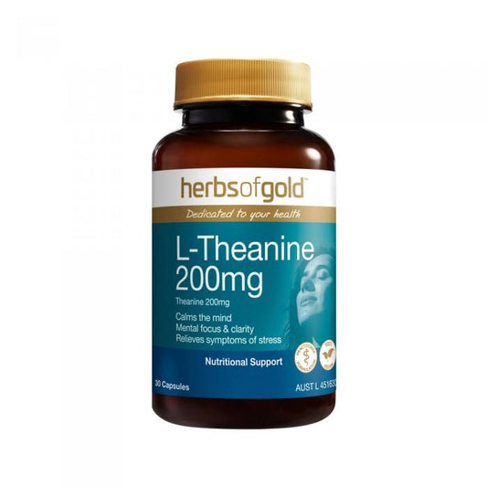 Herbs Of Gold L-theanine 200mg 30c