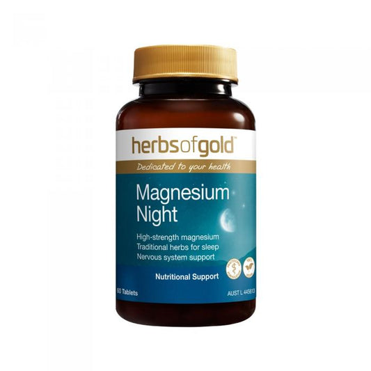 Herbs Of Gold Magnesium Night 60t