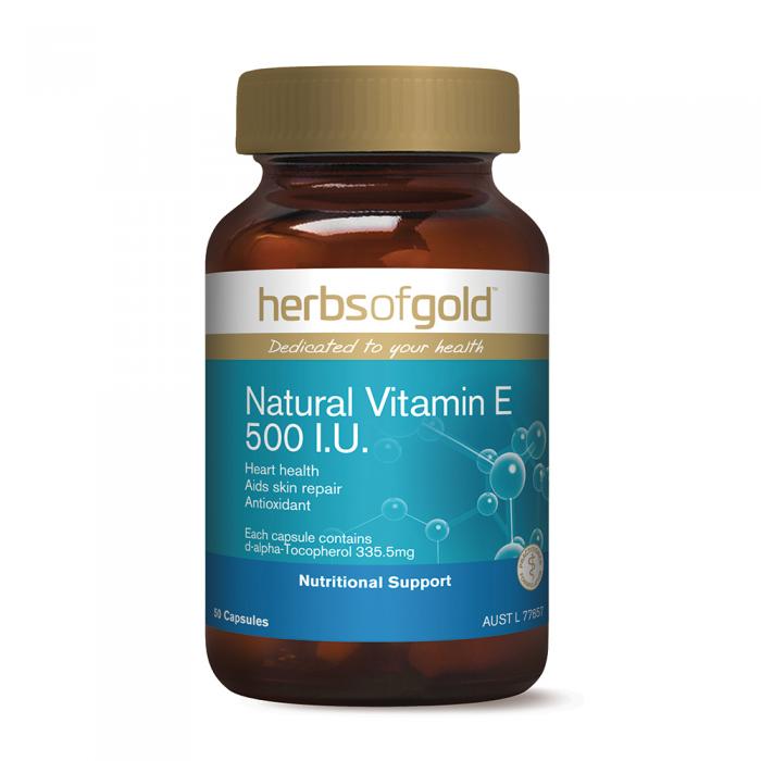 Herbs Of Gold Natural Vitamin E 500iu 100c