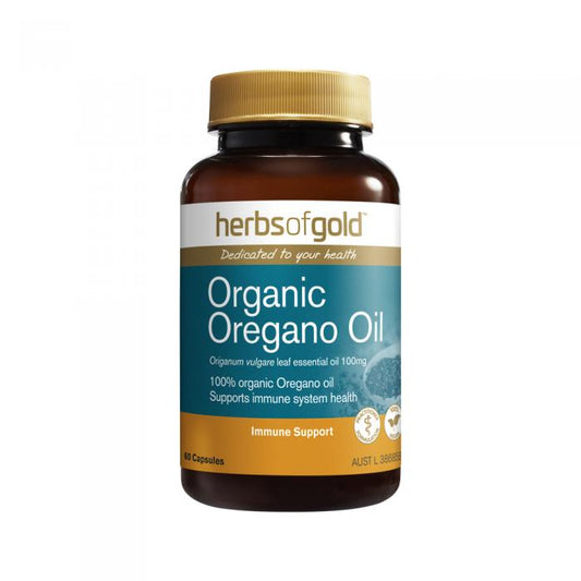 Herbs Of Gold Organic Oregano Oil 60c