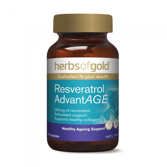 Herbs Of Gold Resveratrol Advantage 60c