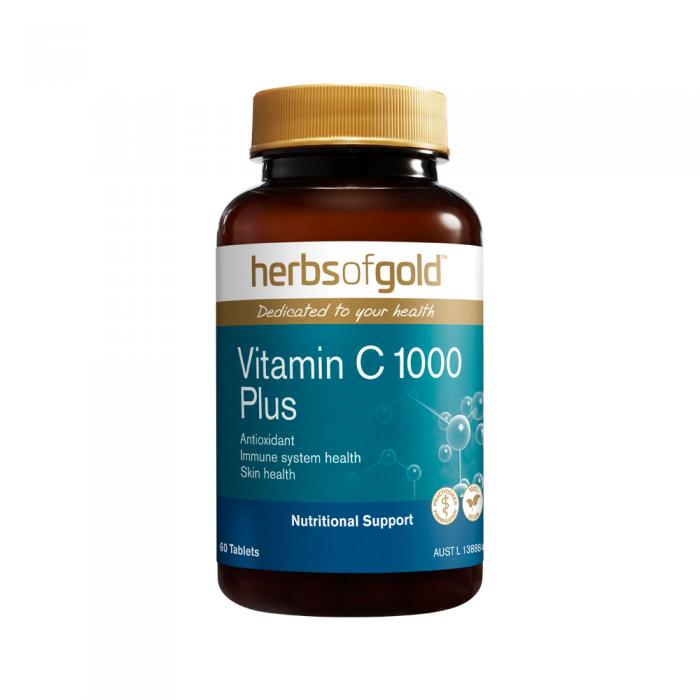 Herbs Of Gold Vitamin C 1000 Plus 60t