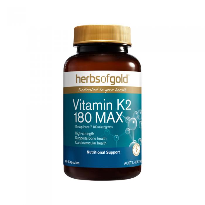 Herbs Of Gold Vitamin K2 180 Max 60c
