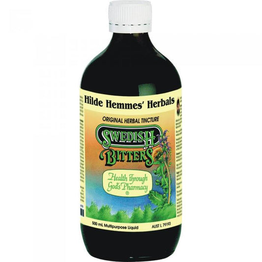 Hilde Hemmes Herbal Swedish Bitters Tincture 500ml