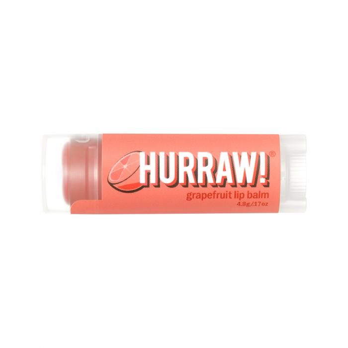 Hurraw! Organic Lip Balm Grapefruit 4.8g