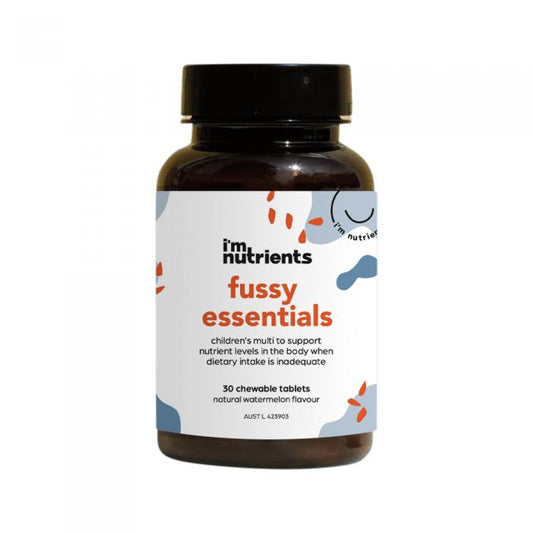 Im Nutrients Fussy Essentials Chewable (strawberry) 30t