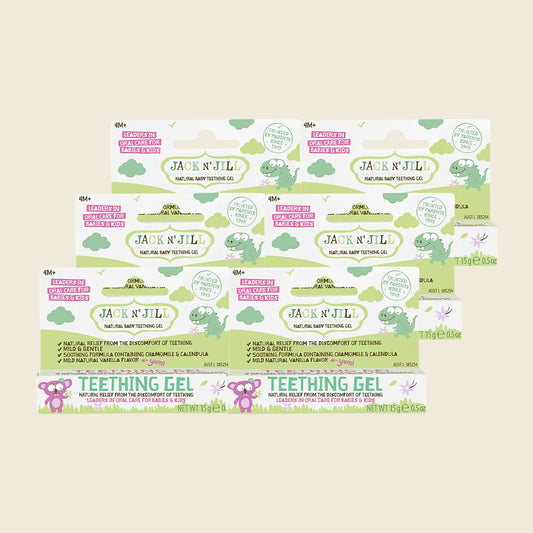 Teething Gel 4 Months + 6x15g