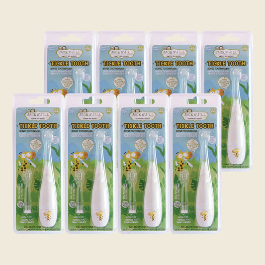 Sonic Toothbrush Tickle Tooth 0-3 Years x8