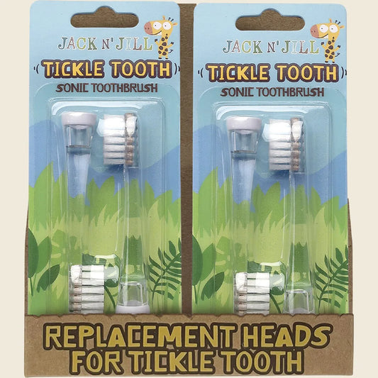 Replacement Heads Sonic Toothbrush Tickle Tooth 8x2pk