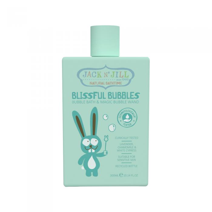 Jack N Jill Natural Bathtime Blissful Bubbles (bubble Bath & Magic Bubble Wand) 300ml