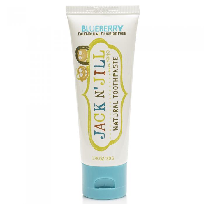 Jack N Jill Natural Toothpaste With Calendula (fluoride Free) Blueberry 50g