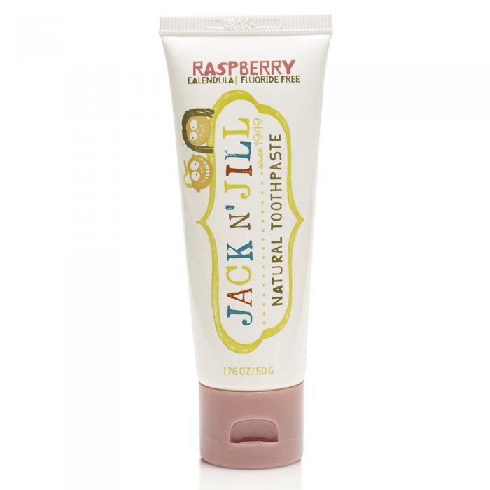 Jack N Jill Natural Toothpaste With Calendula (fluoride Free) Raspberry 50g