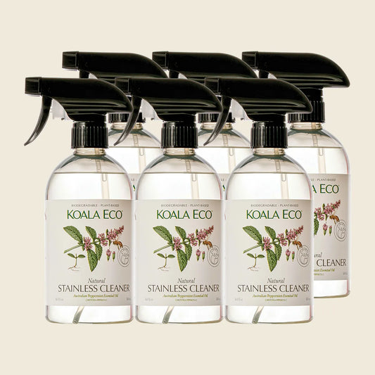 Koala Eco Stainless Steel Cleaner Peppermint 6x500ml