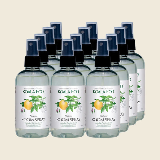 Koala Eco Room Spray Pink Grapefruit & Peppermint 12x250ml