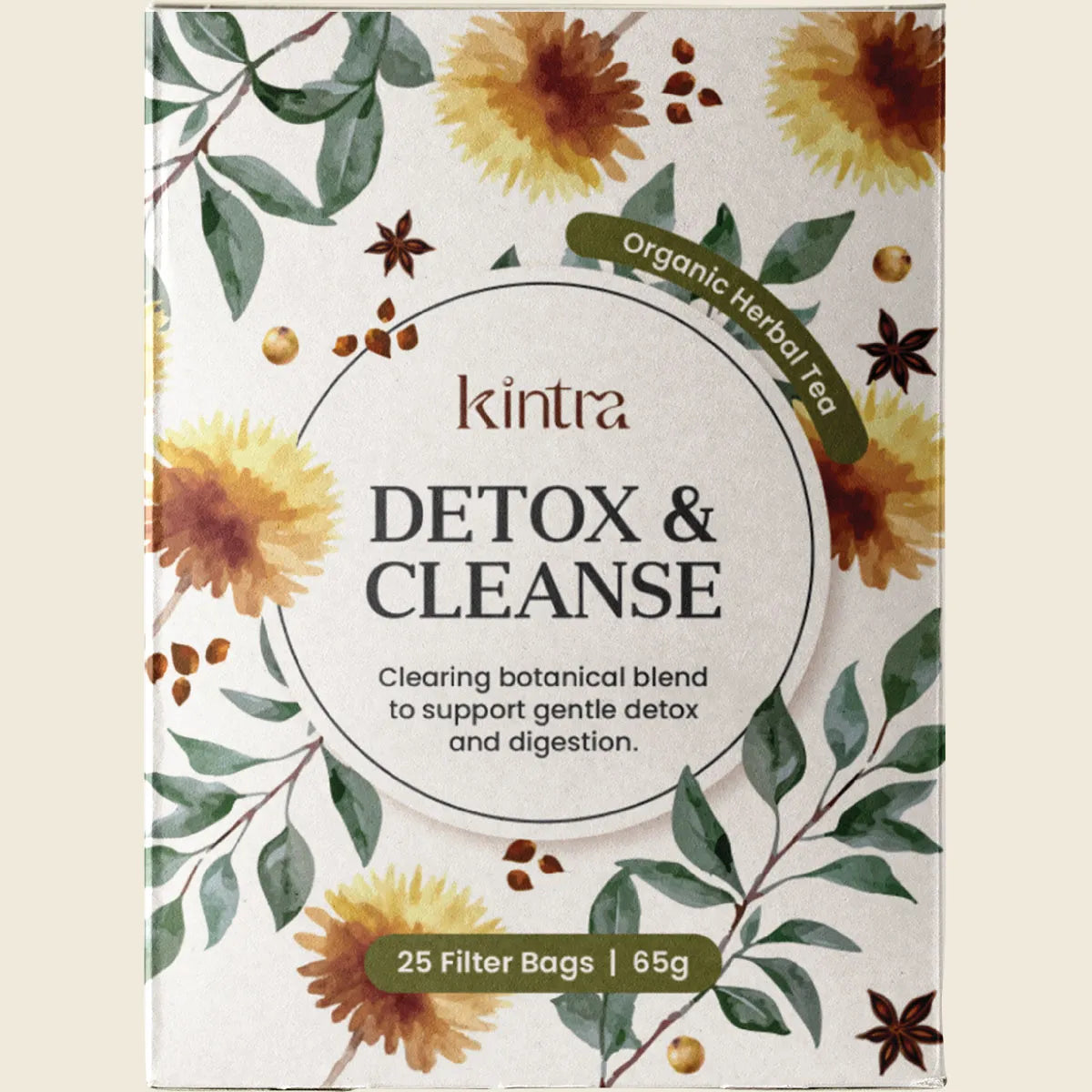Herbal Tea Bags Detox & Cleanse 25pk