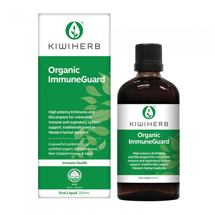 Kiwiherb Organic Immuneguard 200ml