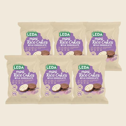 Mini Rice Cakes Mylk Chocolate 6x60g