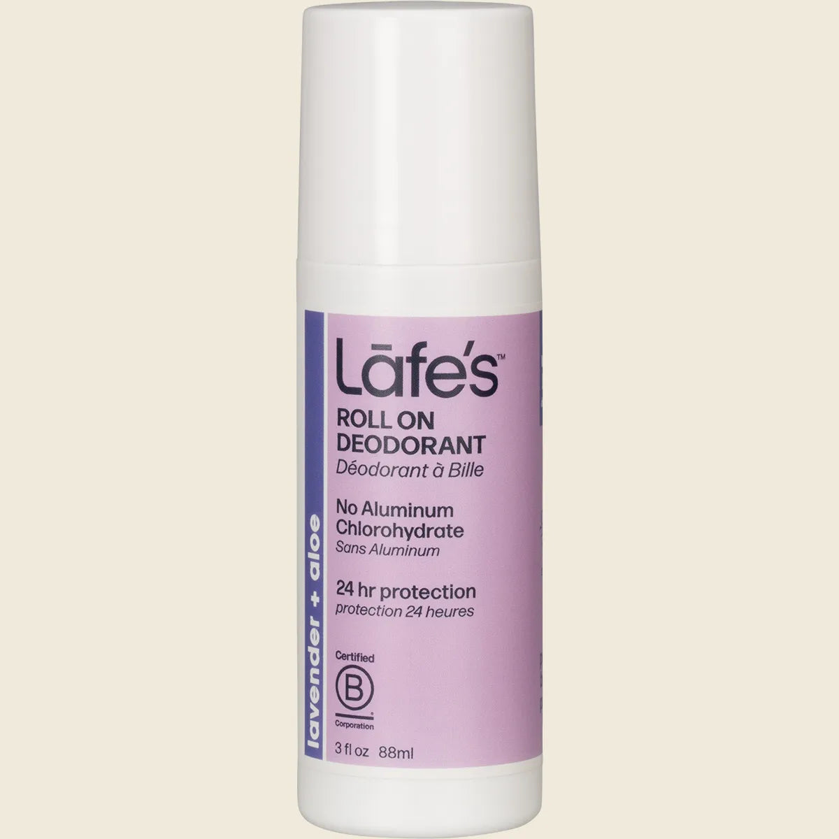 Roll On Deodorant Lavender + Aloe 88ml