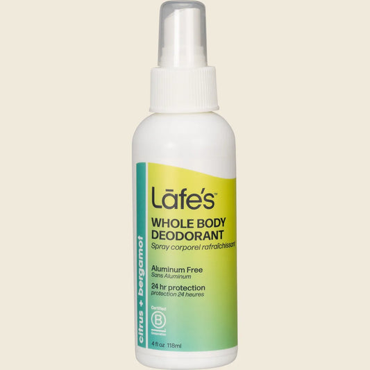 Whole Body Deodorant Citrus + Bergamot 118ml